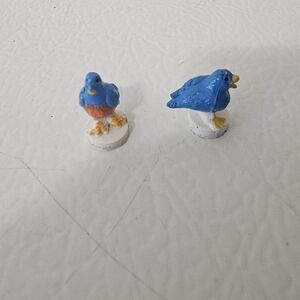 Blue Bird Polly Pocket Cinderella Star Castle birds set of 2 1996